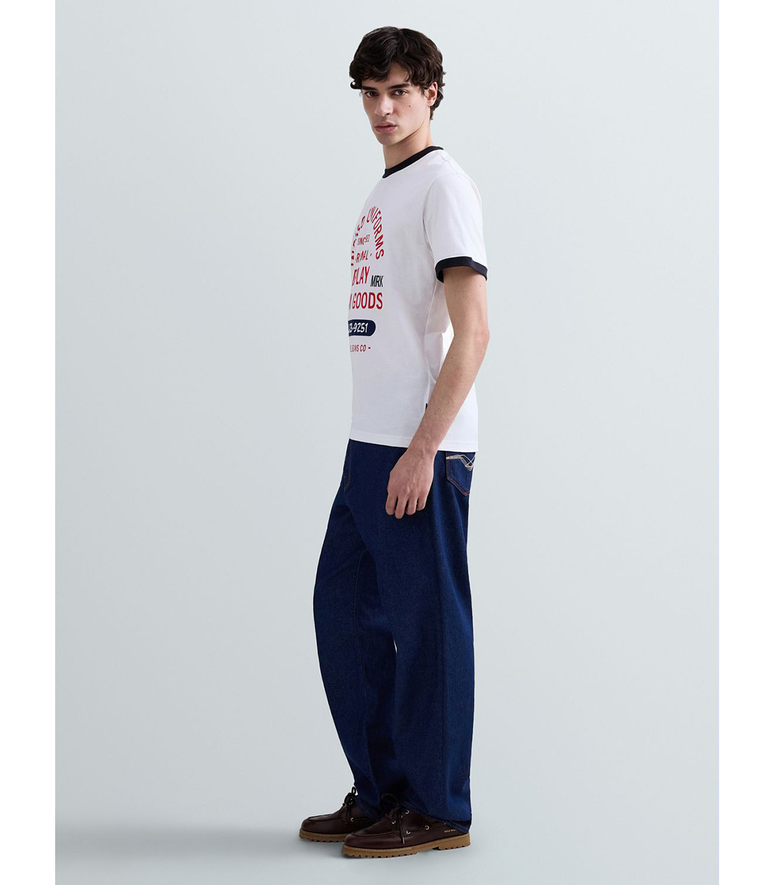 ベーシックジャージーマキシプリント Tシャツ 詳細画像 ホワイト 4